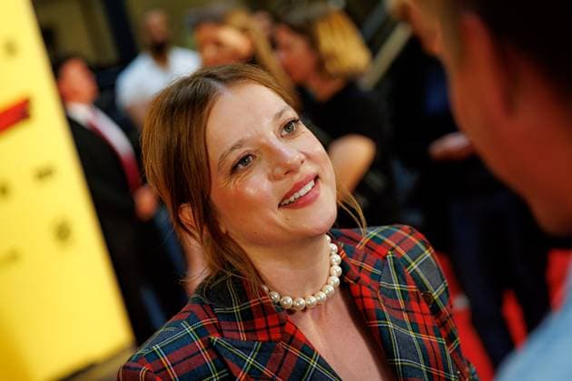Premiere SchwarzeSchafe Jella Haase at the premiere of SchwarzeSchafe at the cinema in the Kulturbrauerei on 15 07 2025 in Berlin Copyright: xEventpressxKochanx