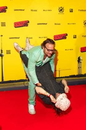 Premiere SchwarzeSchafe Oliver Rihs and Tobias Jundt Bonaparte at the premiere of SchwarzeSchafe at the cinema in the Kulturbrauerei on 15 07 2025 in Berlin Copyright: xEventpressxKochanx