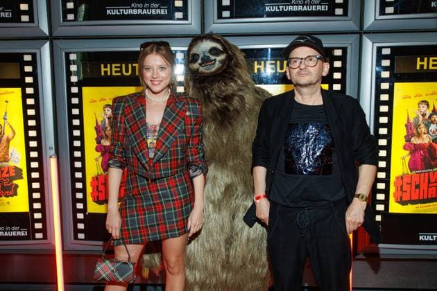Premiere SchwarzeSchafe Jella Haase and Milan Peschel at the premiere of SchwarzeSchafe at the cinema in the Kulturbrauerei on 15 07 2025 in Berlin Copyright: xEventpressxKochanx