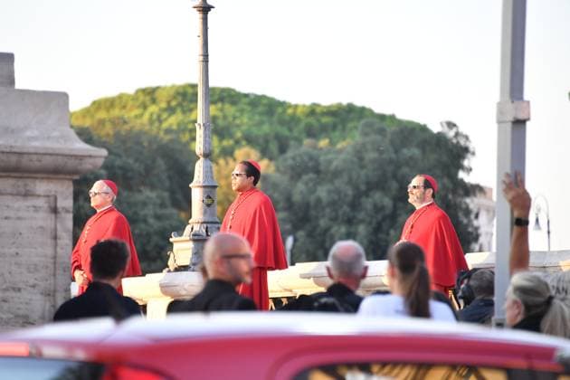 Rome, Castel Sant Angelo Dolce & Gabbana Fashion Show Event Parterre, Pictured: Dolce & Gabbana Fashion Show at Ponte Sant Angelo  Copyright: xVincenzoxLandix xipa-agency.netx xVincenzoxLandix IPA_Agency_IPA60410430