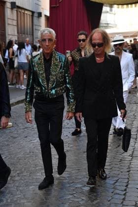 Rome, Italy: Rome, Castel Sant Angelo Dolce & Gabbana Fashion Show Event Parterre, In the photo: Guest Rome Italy  - ZUMAp169 20250715_zea_p169_177 Copyright: xVincenzoxLandix