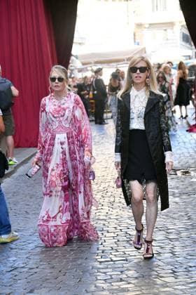 Rome, Italy: Rome, Castel Sant Angelo Dolce & Gabbana Fashion Show Event Parterre, In the photo: Guest Rome Italy  - ZUMAp169 20250715_zea_p169_180 Copyright: xVincenzoxLandix