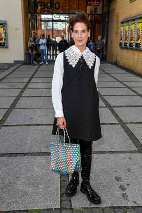 abb Bibiana Beglau Actress at the premiere of the film SchwarzeSchafe at the cinema in the Kultur Brauerei on July 15, 2025 in Berlin Berlin Germany