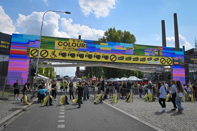 The 22nd international music festival Colours of Ostrava started in Ostrava, Czech Republic, on July 16, 2025. (CTKxPhoto JaroslavxOzana) CTKPhotoP2025071604319  CTKPhotoP2025071604319