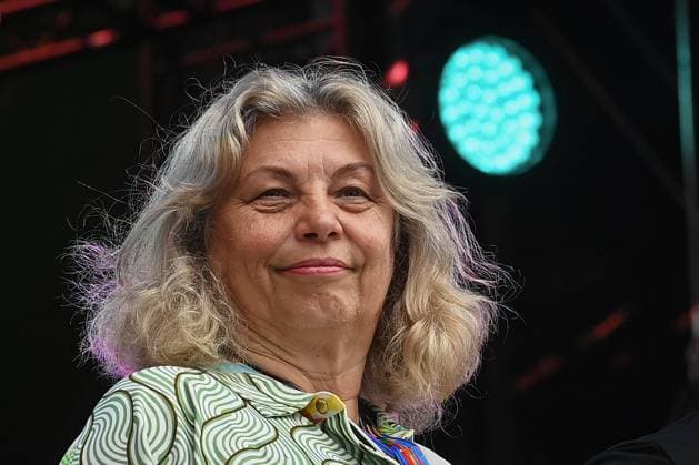 The 22nd international music festival Colours of Ostrava started in Ostrava, Czech Republic, on July 16, 2025. Pictured Zlata Holusova, Art Director of Colours of Ostrava. (CTKxPhoto JaroslavxOzana) CTKPhotoP2025071606612  CTKPhotoP2025071606612