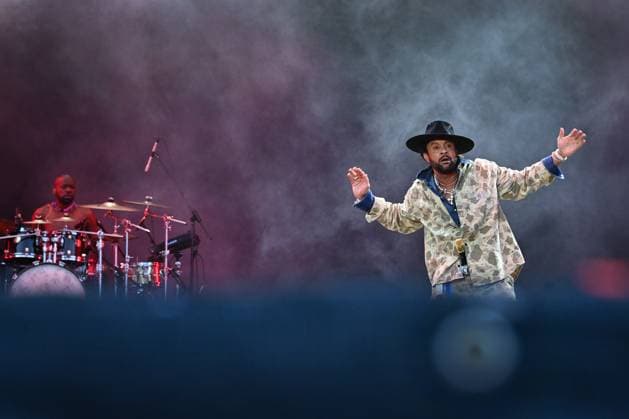 Jamaican-American musician Shaggy (Orville Richard Burrell ) performs during the 22nd international music festival Colours of Ostrava started in Ostrava, Czech Republic, on July 16, 2025. (CTKxPhoto JaroslavxOzana) CTKPhotoP2025071607275  CTKPhotoP2025071607275