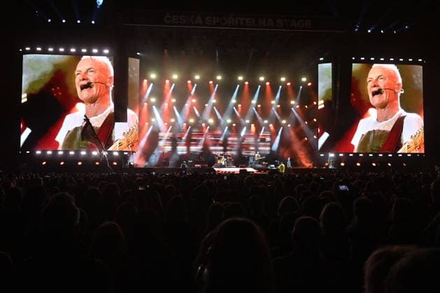 English musician Sting performs during the 22nd international music festival Colours of Ostrava in Ostrava, Czech Republic, on July 16, 2025. (CTKxPhoto JaroslavxOzana) CTKPhotoP2025071607912  CTKPhotoP2025071607912