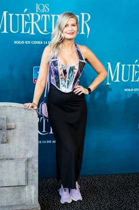 Los Muertimer Premiere, Madrid, Spain - 16 Jul 2025 Maya Hansen attends to Los Muertimer Premiere at Kinepolis on July 16, 2025 in Madrid, Spain. (Credit: Miguel Escavias Alfa Images) Pozuelo de Alarcon Kinepolis Madrid Spain Copyright: x x2025xMiguelxEscavias AlfaxImagesx