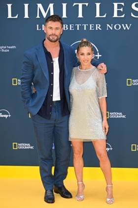 Celebrities arrive for premiere of the National Geographic docu-series ˜Limitless: Live Better Now™ at Odeon Luxe, Leicester Square, London Featuring: Chris Hemsworth, Elsa Pataky Where: London, United Kingdom When: 17 Jul 2025 Credit: Cover Images EDITORIAL USE ONLY. NOT FOR USE BY NEWSPAPERS BASED IN THE UK. Copyright: xx coverimg54924771