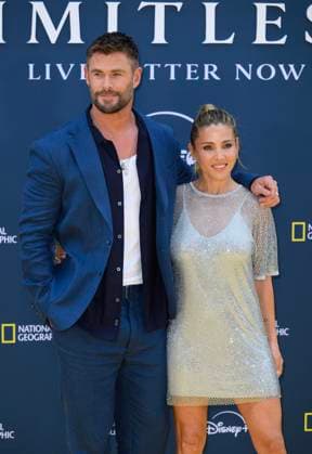 Limitless: Live Better Now Premiere - London Chris Hemsworth and Elsa Pataky attending the Limitless: Live Better Now premiere in London, UK, on July 17, 2025. Photo by Stuart Hardy ABACAPRESS.COM London London United Kingdom  Copyright: xStuartxHardy ABACAPRESS.COMx