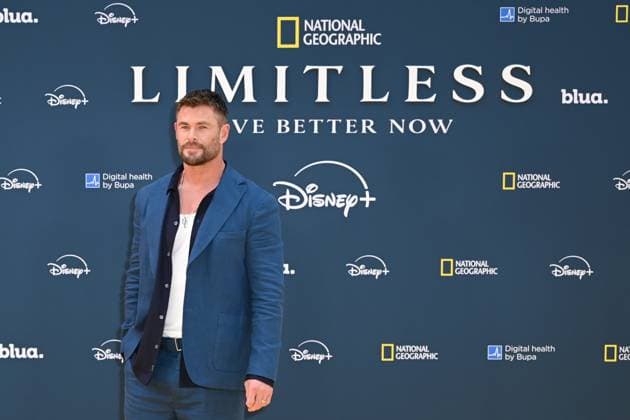 Chris Hemsworth attends Limitless: Live Better Now - Season 2 Premiere at the Odeon Luxe Leicester Square in London, England. UK. Thursday 17th July 2025. Copyright: xJamesxWarrenx LIMITLESS - LIVE BETTER NOW - SEASON 2 PREM18