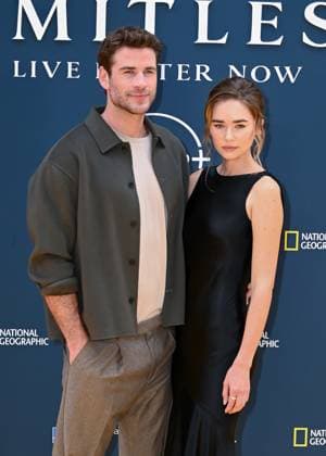 Liam Hemsworth and Gabriella Brooks attends Limitless: Live Better Now - Season 2 Premiere at the Odeon Luxe Leicester Square in London, England. UK. Thursday 17th July 2025. Copyright: xJamesxWarrenx LIMITLESS - LIVE BETTER NOW - SEASON 2 PREM28