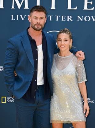 Chris Hemsworth and Elsa Pataky attends Limitless: Live Better Now - Season 2 Premiere at the Odeon Luxe Leicester Square in London, England. UK. Thursday 17th July 2025. Copyright: xJamesxWarrenx LIMITLESS - LIVE BETTER NOW - SEASON 2 PREM5