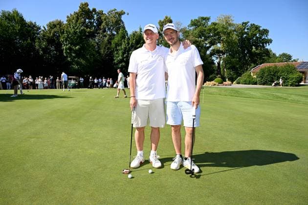 Bastian Schweinsteiger, Felix Neureuther 2 Bastian Schweinsteiger Cup at the Quellness Golf Resort in Bad Griesbach , July 19, 2025