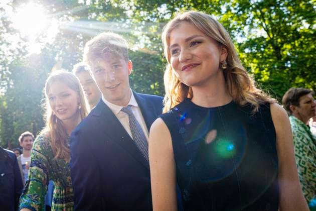 Party in the park for the national Day 2025 BRUSSELS, BELGIUM - JULY 21 : Princess Eleonore of Belgium, Prince Emmanuel of Belgium, Princess Elisabeth of Belgium during the Party in the park organised for the national Day 2025 in Brussels Park pictured on July 21, 2025 in Brussels, Belgium, 21 07 2025 Brussels Belgium  Copyright: xXpix