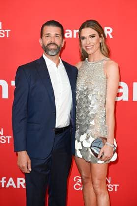 March 15, 2025, Palm Beach, Florida, USA: Donald Trump Jr.., and Bettina Anderson attend amfAR Palm Beach honoring Martha Stewart, at private residence, on March 15, 2025 in Palm Beach, Florida Palm Beach USA - ZUMAsd3_ 20250315_znp_sd3_017 Copyright: xMichelexEvexSandbergx