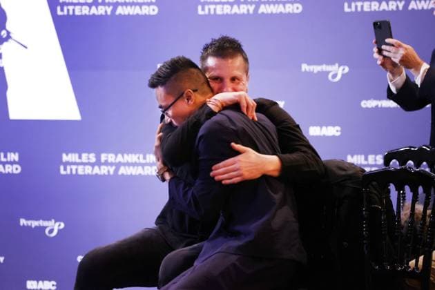 2025 Miles Franklin Literary Award,, The winner of the 2025 Miles Franklin Literary Award, Siang Lu for Ghost Cities, Thursday, July 24, 2025. (Image Jane Dempster) SYDNEY NSW AUSTRALIA  Copyright: xJANExDEMPSTERx 20250724156618028048
