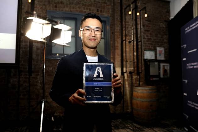 2025 Miles Franklin Literary Award,, The winner of the 2025 Miles Franklin Literary Award, Siang Lu for Ghost Cities, Thursday, July 24, 2025. (Image Jane Dempster) SYDNEY NSW AUSTRALIA  Copyright: xJANExDEMPSTERx 20250724130826913026