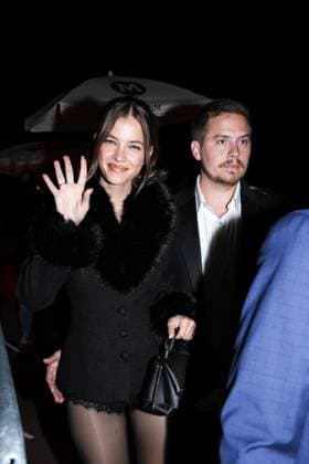 Celebrity Sightings During The 78th Cannes Film Festival Barbara Palvin and Dylan Sprouse arrive at JW Marriott Hotel during the 78th Festival de Cannes in Cannes, France, on May 15, 2025 Cannes France  Copyright: xAlessandroxBremecx originalFilename: bremec-celebrit250515_nplXB.jpg