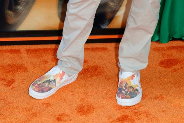 July 23, 2025, Los Angeles, California, USA: Yoni Brenner, shoe detail at the Premiere of The Bad Guys 2 at the TCL Chinese Theatre IMAX Los Angeles USA - ZUMAg107 20250723_zep_g107_175 Copyright: xNinaxPrommerx