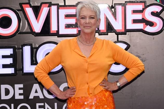 July 24, 2025, Mexico City, Ciudad de Mexico, Mexico: Actress Jamie Lee Curtis poses for photos during the purple carpet for Freakier Friday movie at Cinepolis Toreo Parque Central. on July 24, 2025 in Mexico City, Mexico. Mexico City Mexico - ZUMAe321 20250724_zea_e321_043 Copyright: xCarlosxTischlerx