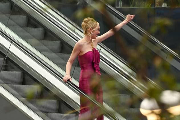 July 24, 2025, Mexico City, Ciudad de Mexico, Mexico: Actress Lindsay Lohan arriving the purple carpet for Freakier Friday movie at Cinepolis Toreo Parque Central. on July 24, 2025 in Mexico City, Mexico. Mexico City Mexico - ZUMAe321 20250724_zea_e321_135 Copyright: xCarlosxTischlerx