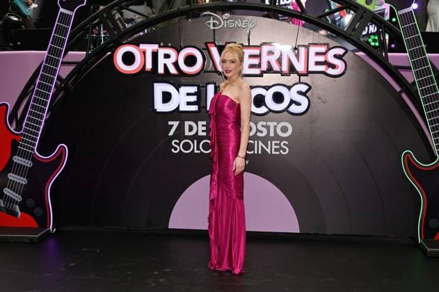 July 24, 2025, Mexico City, Ciudad de Mexico, Mexico: Actress Lindsay Lohan poses for photos during the purple carpet for Freakier Friday movie at Cinepolis Toreo Parque Central. on July 24, 2025 in Mexico City, Mexico. Mexico City Mexico - ZUMAe321 20250724_zea_e321_076 Copyright: xCarlosxTischlerx