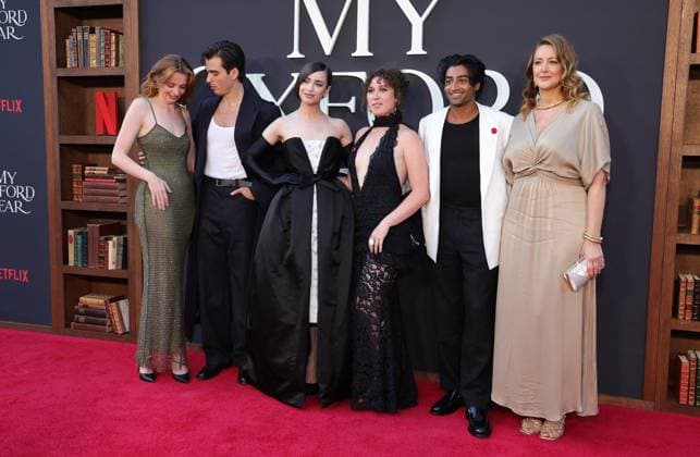 Netflix s My Oxford Year Premiere - LA Sofia Carson, Nikhil Parmar, Poppy Gilbert, Romina Cocca, Esmé Kingdom, Corey Mylchreest At Netflix s My Oxford Year Los Angeles Premiere At Netflix Tudum Theater , In Los Angeles CA, USA on July 24, 2025. Photo by Fati S ABACAPRESS.COM Lso Angeles CA United States  Copyright: xFatixSadou ABACAPRESS.COMx