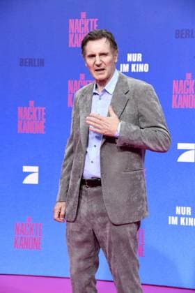 Liam Neeson at the German premiere of DIE NACKTE KANONE in Berlin on 24 07 2025