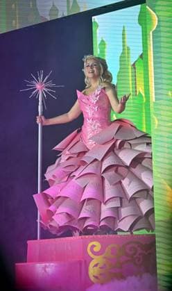 Her Universe founder Ashley Eckstein greets the audience at the 11th Annual Her Universe Fashion Show during Comic-Con at the Seaport Ballroom of the Manchester Grand Hyatt in San Diego, California on Thursday, July 24, 2025. The fan-favorite event showcases work from designers across the country competing for the opportunity to design an exclusive apparel collection with Her Universe.  SDI20250724128 CHRISxCHEW