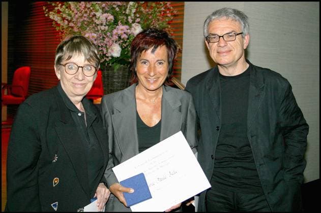 Archives - Francoise Mallet Joris, Marie Paule-Belle et Michel Grisolia pourl hommage Remise des prix de printemps 2004 de la SACEM dans les locaux de la SACEM Neuilly sur Seine France *** Archives Francoise Mallet Joris, Marie Paule Belle et Michel Grisolia pourl hommage Remise des prix de printemps 2004 de la SACEM dans les locaux de la SACEM Neuilly sur Seine France  Copyright: xGuillaumexGaffiot BestimagexGuillaumexGaffiot Bestimagex