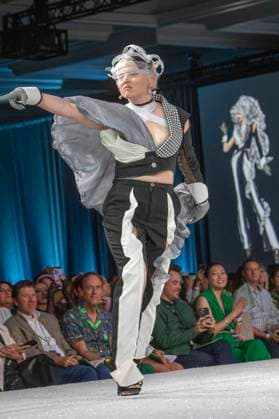 Model at the 11th annual Her Universe Fashion Show at San Diego Comic Con International 2025 at the Manchester Grand Hyatt San Diego, 24 07 2025 Foto:xC.xVanxWagonerx xFuturexImagex universe_5782