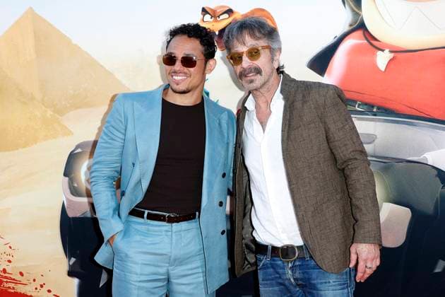 July 25, 2025, Los Angeles, Ca, USA: LOS ANGELES - JUL 23: Anthony Ramos, Mark Maron at the The Bad Guys 2 Los Angeles Premiere at the TCL Chinese Theater IMAX on July 23, 2025 in Los Angeles, CA Los Angeles USA - ZUMAnc22 20250725_zaa_nc22_007 Copyright: xKathyxHutchinsx