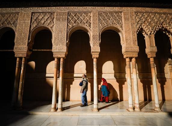 Timeless beauty of Alhambra Palace continues to fascinate millions GRANADA, SPAIN - APRIL 24: A view of the Alhambra Palace, one of the most iconic examples of Islamic architecture built with the scientific and artistic heritage of the Andalusian civilization, which continues to mesmerize millions of visitors every year with its elegance, in Granada, Spain, on April 24, 2025. The magnificent palace, which began construction in the mid-13th century during the Nasrid Dynasty and later expanded to cover an area of 142,000 square meters, still preserves its splendor with its intricate decorations and lush gardens. Andalucia Spain. Editorial use only. Please get in touch for any other usage.  Copyright: x2025xAnadoluxEsraxHacioÄüluxKarakayax