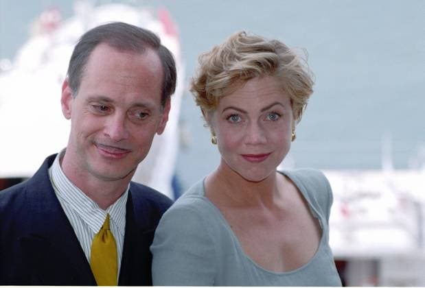Cannes Film Festival 1994 May 20, 1994; Cannes, France; Director JOHN WATERS and actress KATHLEEN TURNER at the 1994 Cannes Festival for SERIAL MOTHER. Cannes France Copyright: xFredericxInjimbertx