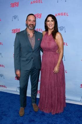 July 28, 2025, Los Angeles, California, USA: TONY HALE and D ARCY CARDEN at the premiere of SKETCH, held at Cinemark Playa Vista in Los Angeles, California Los Angeles USA - ZUMAs247 20250728_zmp_s247_001 Copyright: xCharliexSteffensx