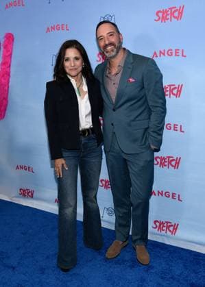July 28, 2025, Los Angeles, California, USA: JULIA LOUISE-DREYFUS and TONY HALE at the premiere of SKETCH, held at Cinemark Playa Vista in Los Angeles, California Los Angeles USA - ZUMAs247 20250728_zmp_s247_007 Copyright: xCharliexSteffensx
