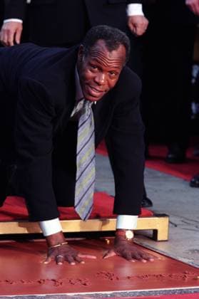 Tom Hanks Hand and Footprint Ceremony Jul 07, 1998; Los Angeles, CA, USA; Actor DANNY GLOVER places his hands in wet cement during a hand and footprint ceremony outside the Chinese Theatre in Los Angeles.. Copyright: xVincexBuccix
