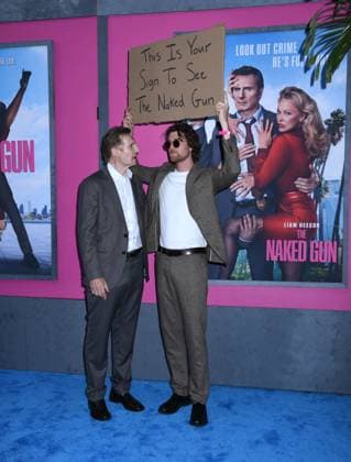 July 28, 2025, New York, Ny, United States: Liam Neeson attends the US Premiere of The Naked Gun at SVA Theater in New York. July 28, 2025. New York United States - ZUMAp281 20250728_zea_p281_033 Copyright: xPhotoxImagexPressx