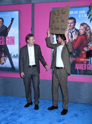 July 28, 2025, New York, Ny, United States: Liam Neeson attends the US Premiere of The Naked Gun at SVA Theater in New York. July 28, 2025. New York United States - ZUMAp281 20250728_zea_p281_034 Copyright: xPhotoxImagexPressx