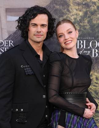 Outlander Blood of My Blood Premiere - LA Jamie Roy ,Harriet Slater At The Outlander: Blood of my Blood Premiere Event At DGA Theater Complex , In Los Angeles CA, USA on July 28, 2025. Photo by Fati S ABACAPRESS.COM Los Angeles CA United States  Copyright: xFatixSadou ABACAPRESS.COMx