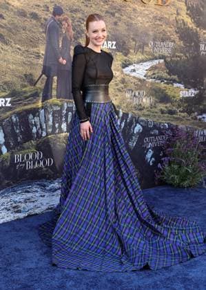 28 July 2025 . Los Angeles, California - Harriet Slater At Outlander: Blood of my Blood Premiere Event held at DGA Theater Complex in Los Angeles. Los Angeles USA - ZUMAa123 20250728_zaa_a123_059 Copyright: xFSx