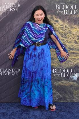 28 July 2025 . Los Angeles, California - Diana Gabaldon At Outlander: Blood of my Blood Premiere Event held at DGA Theater Complex in Los Angeles. Los Angeles USA - ZUMAa123 20250728_zaa_a123_065 Copyright: xFSx