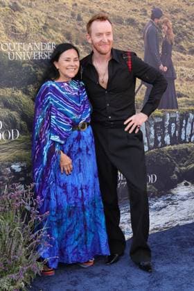 28 July 2025 . Los Angeles, California - Diana Gabaldon, Tony Curran At Outlander: Blood of my Blood Premiere Event held at DGA Theater Complex in Los Angeles. Los Angeles USA - ZUMAa123 20250728_zaa_a123_070 Copyright: xFSx
