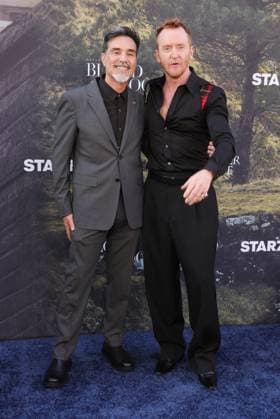 28 July 2025 . Los Angeles, California - Matthew B. Roberts, Tony Curran At Outlander: Blood of my Blood Premiere Event held at DGA Theater Complex in Los Angeles. Los Angeles USA - ZUMAa123 20250728_zaa_a123_134 Copyright: xFSx
