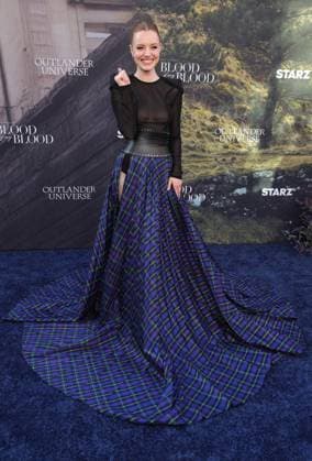 28 July 2025 . Los Angeles, California - Harriet Slater At Outlander: Blood of my Blood Premiere Event held at DGA Theater Complex in Los Angeles. Los Angeles USA - ZUMAa123 20250728_zaa_a123_140 Copyright: xFSx