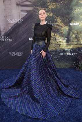 28 July 2025 . Los Angeles, California - Harriet Slater At Outlander: Blood of my Blood Premiere Event held at DGA Theater Complex in Los Angeles. Los Angeles USA - ZUMAa123 20250728_zaa_a123_160 Copyright: xFSx
