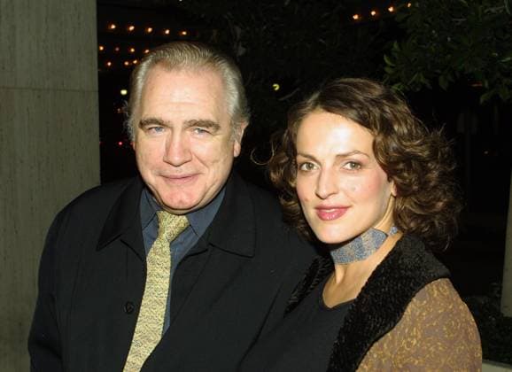 Affair of the Necklace Premiere Nov 20, 2001; Los Angeles, CA, USA; Actor BRIAN COX & friend NICOLE ANSARI @ the LA premiere of The Affair of the Necklace. . Copyright: xRobertxMillardx
