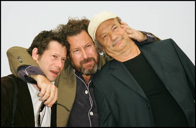 MATHIEU AMALRIC, JULIAN SCHNABEL ET PATRICK CHESNAIS 60EME FESTIVAL DE CANNES 2007 PHOTOCALL DU FILM LE SCAPHANDRE LE PAPILLON Guillaume Gaffiot Bestimage Cannes France  Copyright: xGuillaumexGaffiot BestimagexGuillaumexGaffiot Bestimagex