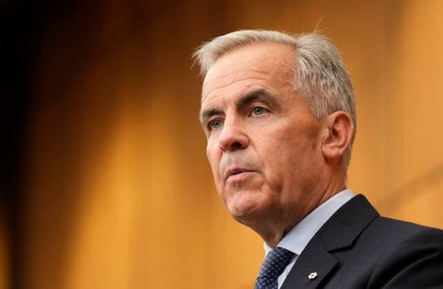 July 30, 2025, Ottawa, On, Canada: Prime Minister Mark Carney speaks with media during a news conference in Ottawa, Wednesday, July 30, 2025. Ottawa Canada  - ZUMAc35_ 20250730_zaf_c35_111 Copyright: xAdrianxWyldx